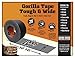 Gorilla Black Tough & Wide Duct Tape, 2.88