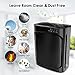 Oregon Scientific CF8410, HEPA Air Purifier, 3-in-1 Air Filter, Remove Dust, Smoke, Pollen, Mold w/ UVC Sanitizer, Medium, Black