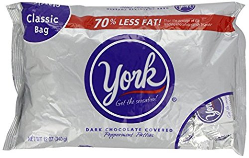 York Peppermint Patties Miniatures, 12oz Bag, Pack of 2