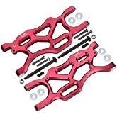 GPM 1/7 Mojave 6S BLX Upgrade Parts Aluminum Rear Lower Arms - 2Pc Set Red