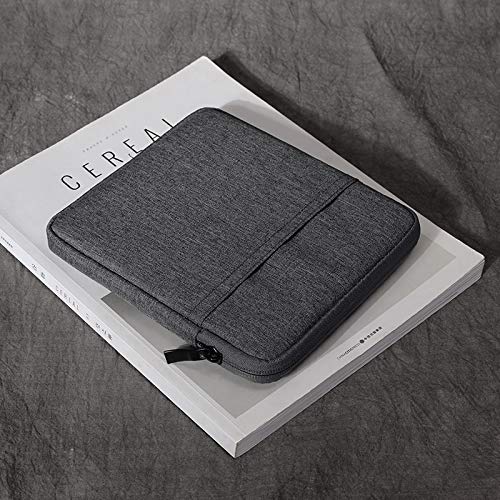 SixiCat Kindle Oasis Sleeve Cover for Both 2019 and 2017 Release 7 Inch Kindle Oasis E-Reader Nylon Case Cover Pouch Travel Carry Bag for 7'' Kindle Oasis 2 3 E-Reader (Dark Grey)