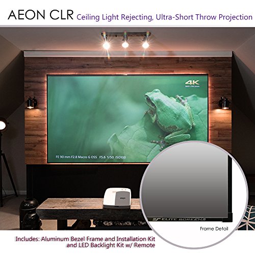 Elite Screens Aeon CLR Series, 100inch 169, Edge Free Ambient Light