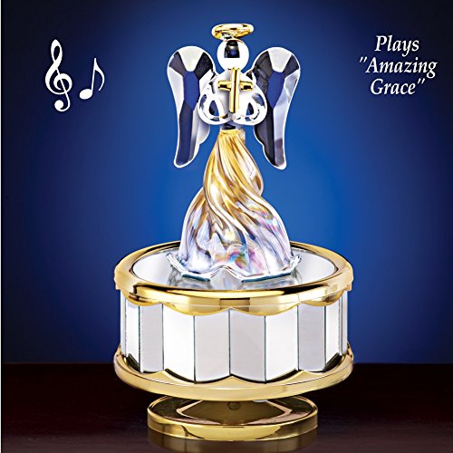 Musical Crystal Angel Tabletop Figurine Collectible Figurines