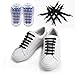 GUBANG No Tie Shoelaces. Shoelaces. Running Shoelaces, Sports Shoelaces, Outdoor Shoelaces, Travel Shoelaces, Fashion Shoelaces,Give You A Different Sports Experience (black)