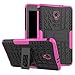 Tab A 8.0 T380 Case DWaybox Hybrid Rugged Heavy Duty Armor Hard Back Case Cover with Kickstand for Samsung Galaxy Tab A 8.0 2017 SM-T380/T385 / Samsung Tab A2 S 2017 (Hot Pink)