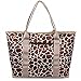Mummy Baby Diaper Bag Crossbody Weekender Tote Fashion Leopard Print Large Capacity