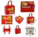 Sewing Kit for Kids Beginners 3 Pack Girls Sewing Project Pattern Bag Handbag by MeMo Toys (Set2)