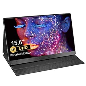 Portable-Monitor-4K-EVICIV-Upgraded-156-Inch-Gaming-Monitor-UHD-3840-x-2160-USB-C-Monitor-with-Type-cUSB-CHDDPOTGVESA-Eye-Care-Gaming-Screen-for-Raspberry-Pi-PS3-PS4-Xbox-Laptop-Phone Portable Monitor 4K, EVICIV Upgraded 15.6 Inch Gaming Monitor UHD 3840 x 2160 USB C Monitor with Type-c(USB C)/HD/OTG…