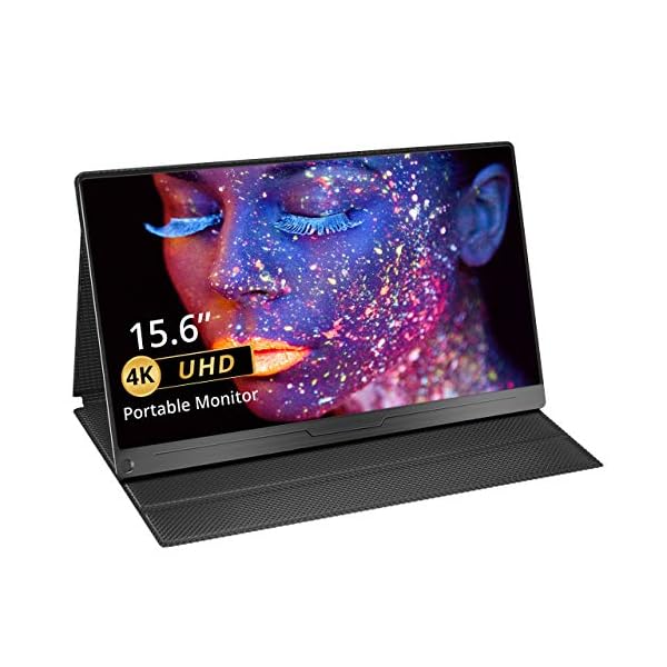 Portable-Monitor-4K-EVICIV-Upgraded-156-Inch-Gaming-Monitor-UHD-3840-x-2160-USB-C-Monitor-with-Type-cUSB-CHDDPOTGVESA-Eye-Care-Gaming-Screen-for-Raspberry-Pi-PS3-PS4-Xbox-Laptop-Phone Portable Monitor 4K, EVICIV Upgraded 15.6 Inch Gaming Monitor UHD 3840 x 2160 USB C Monitor with Type-c(USB C)/HD/OTG…