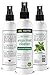 ASUTRA Yoga Mat Cleaner Spray (Energizing Peppermint), 4 fl oz - No Slippery Residue, Organic Essential Oils, Deep-Cleansing for Fitness Gear & Gym Equipment, Microfiber Towel Included