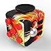T-Tek Product Fidget Cube Relieves Stress And Anxiety for Children and Adults Anxiety Attention Toy (Phoenix Red)
