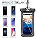 LKJ Upgraded Floating Waterproof Phone Pouch,IPX8 Universal Waterproof Case New Type TPU Dry Bag Compatible for iPhone X/8/8plus/7/7plus Galaxy up to 6.0