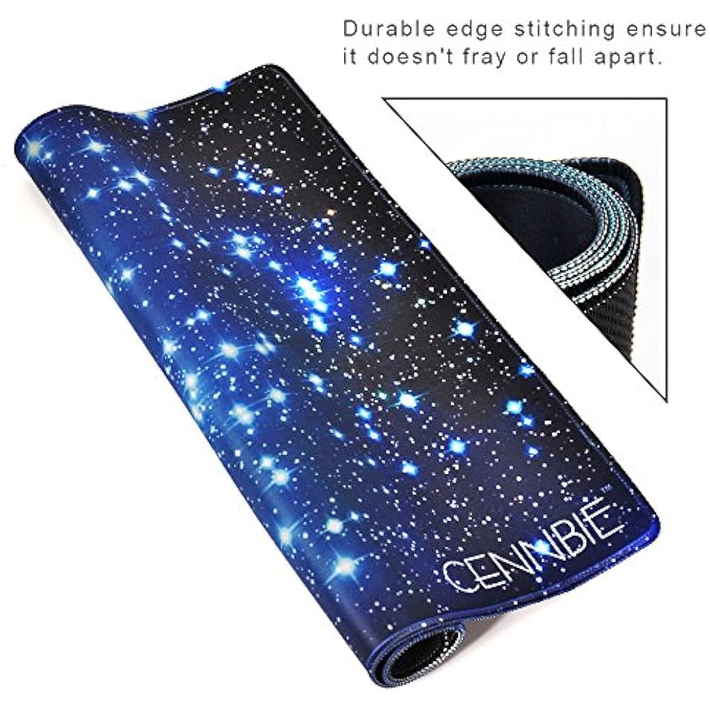 Galaxy Mouse Pads Extra Large XXL Gaming Mousepad NonSlip Rubber