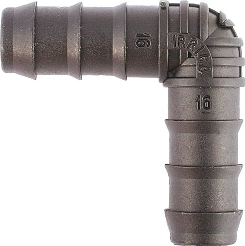 Automatic Garden Watering Connector - Fitting: 13mm Elbow (Pack of 10), Barbed Connector for ldpe Water Supply Irrigation Pipe