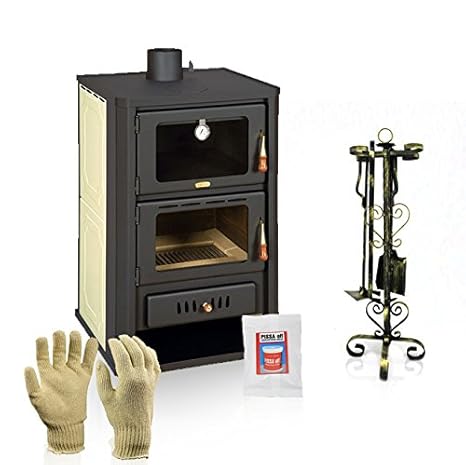 Holzofen Wasserführend Prity mit Backofen, Modell FG W15, Leistung 20 kW