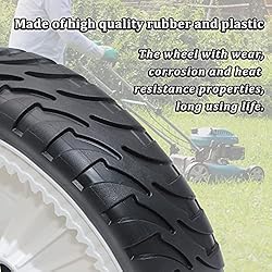 CheeMuii 119-0311 Lawn Mower Wheels 2 Pcs 8" Push