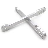 HTTMT MT011-SR Bike Silver Lowering Links Compatible with 2003 2004 2005 Yzf R6 Yzf-R6