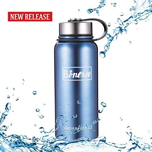 Water Bottle - Vacuum Insulated Water Bottle | Leak Proof No Sweating, 17 or 30 Oz