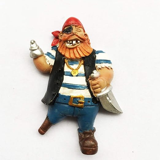 MUYU Magnet 3D Viking Pirata de Noruega Dinamarca Suecia imán para ...