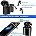 LarKoo Wireless Bluetooth V5.0 Earbuds Headphone with Charging Box - Wireless Headphone Bluetooth Headset Earbud with Charging Case Mic Bass HiFi 3D Stereo for iPhone Samsung Sony LG and Other Smart