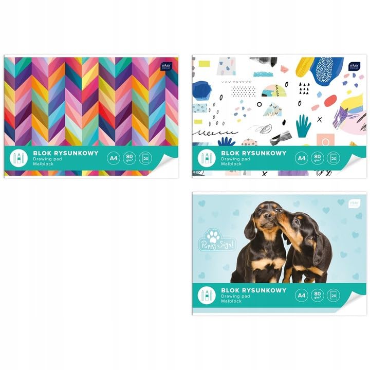 Interdruk Drawing Pad A3 20