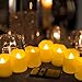 Homemory 9PCS Flameless Candles with Remote and Timer - Votive Tealight Candles - LED Tea Lights - Unscented Outdoor Flickering Candles - Battery Operated Candles