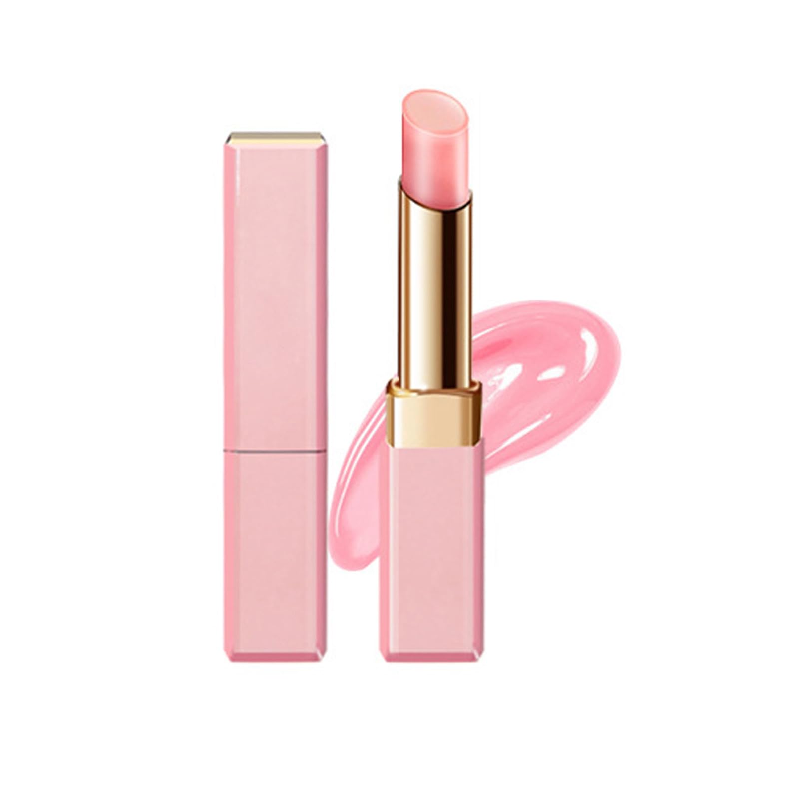 Color Changing Lip Balm Pink Tinted Lip Balms Color Change Lipstick for Women Teenage Girls Long Lasting Moisturizer Natural Colour Lipsticks