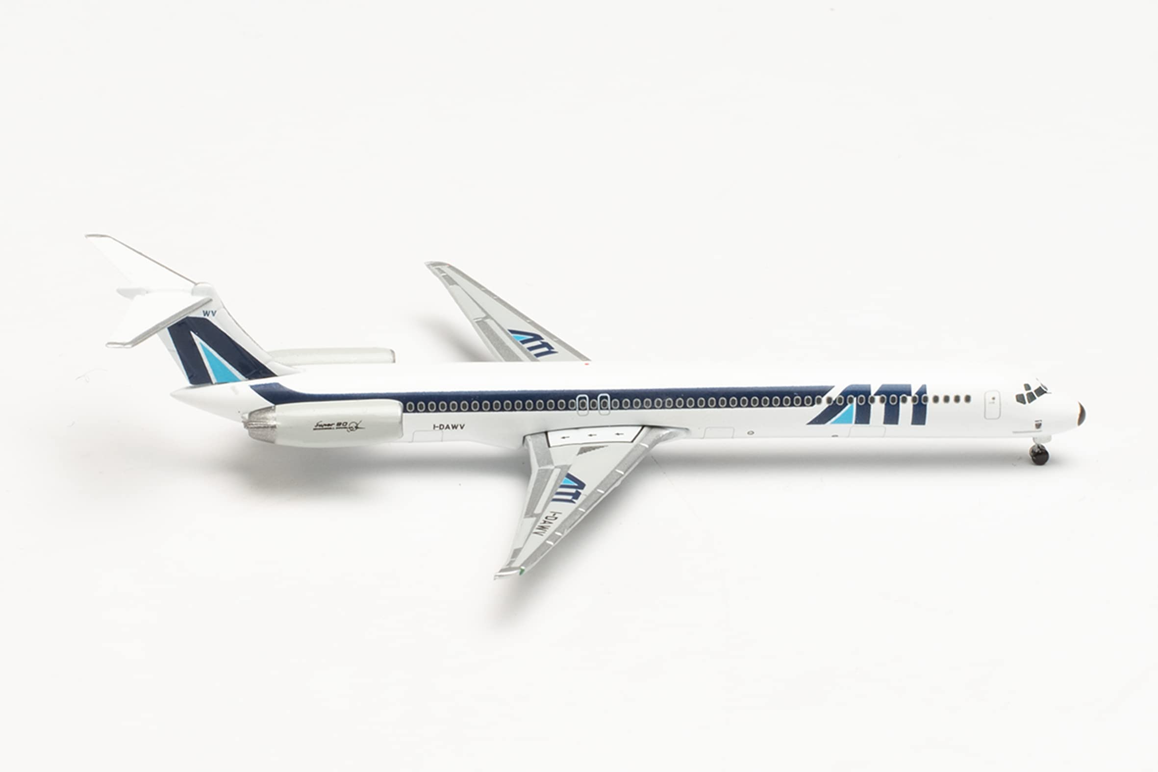 herpa 535984 ATI-Aero Trasporti Italiani Mcdonnell Douglas Model Aeroplane Model Making Miniature Models Collectible Multicoloured