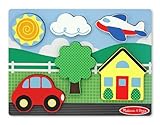 Melissa & Doug Chunky Scene - Yellow House