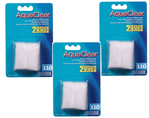 (3 Pack) AquaClear 110 Nylon Bags, 2 Bags each