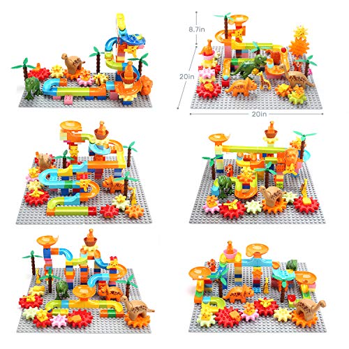 Marble Run Building Blocks Toys, Classic Big Blocks Compatible with All ...