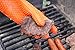 Cooking Gloves Heat Resistant UltraGrip Pair of 100 % Silicone Oven Mitts Heat Resistant Gloves, BBQ Gloves, Baking, Smoking, Cooking mitts Potholders. Up to 425°F - BPA Free, Non-Stick & Waterproof