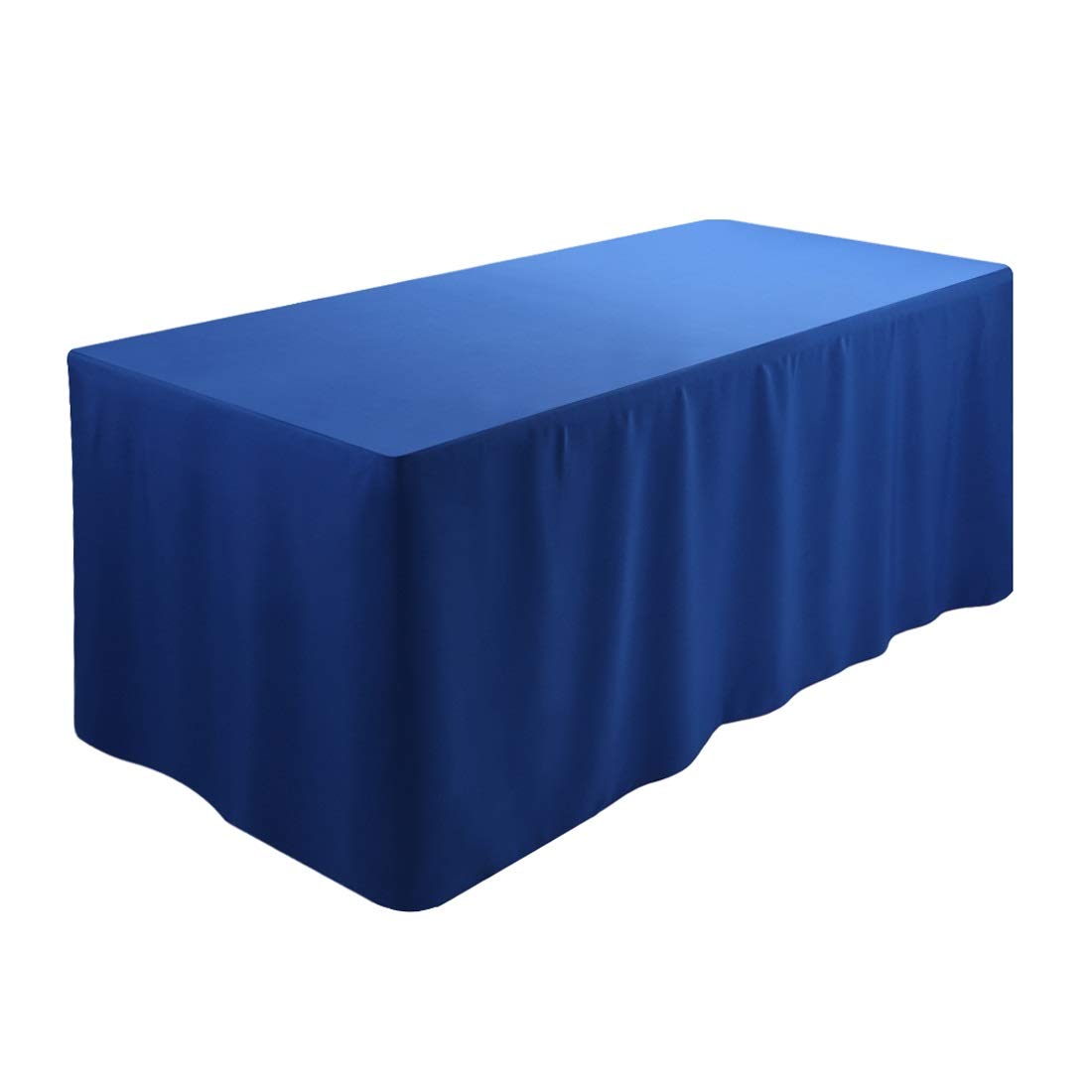Best 8Ft Folding Table Cover Royal Blue