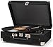 Crosley CR8005C-BK Cruiser II Portable Battery Powered 3-Speed Turntable, Black