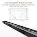 Sound Bar, BlitzWolf Smart Soundbar for TV 36 Inch 60W 2.0 Channel 6 Speakers, Wired and Wireless bluetooth Audio Speaker for TV PC Cellphone, Home Theater Surround Sound, Support HDMI/Coaxial/Opticalthumb 3