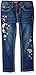 Lee Girls' Flower Embroidery Skinny Jean