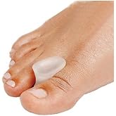 PediFix Visco-Gel Toe Spacers - Straighten Crooked Toes, Overlapping Toes, Hammer Toes, Bunions - Size Medium