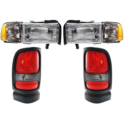 Click Here to See More Images Diften 114-C0559-X01 - New Kit Auto Body Repair Driver & Passenger Side Ram Truck LH RH Dodge 1500 2500