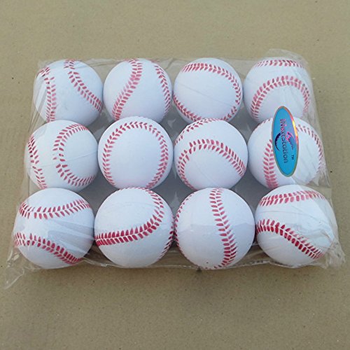 iNextStation Sports Soft Rubber baseballs Batting Practice Balls