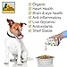 Organic Omega 3 Dogs & Cats - Fish, Algal & Flaxseed Oils - Shinier Coat & Skin - Optimal Heart, Brain & Eye Health - Anti inflammatory & Longevity Formula - DHA, EPA, ALA - Bonus eBook - by SIMIEN