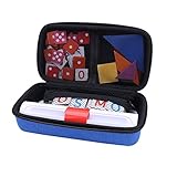 Aenllosi Storage Organizer Case for Osmo Genius Kit, fits OSMO Base/Starter/Numbers/Words/Tangram/Coding Awbie Game (for OSMO Genius Set, Blue)