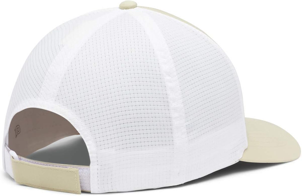 Columbia Unisex PFG Signature 110 II Ball Cap, Fossil/Us Fish Flag, One Size: Clothing