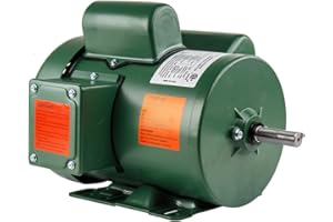 WORLDWIDE ELECTRIC 1.5 HP Single Phase Farm Duty Electric Motor 56H Frame 1800 RPM TEFC Enclosure