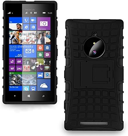 Microsoft Nokia Lumia 830 Case for Microsoft Nokia Lumia 830 with 1 Stylus Pen (For Microsoft Nokia Lumia 830, Black).