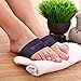 ROXOFIT Arch Compression Sleeve - Plantar Fasciitis Support Bandage - Elastic Copper Band for Flat Feet High Fallen Arches Midfoot Pain - Foot Brace Supporter Wrap Men Women (Violet logo, Small)