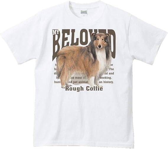 Amazon エムワイディエス Myds ラフ コリー 愛犬シリーズ 半袖tシャツ Tシャツ カットソー 通販
