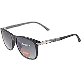 MIRYEA Polarized Bifocal Reading Sunglasses for Men Women Blue Light Blocking Glasses Black Lens UV Protection Outdoor Sun Readers Lightweight Driving Eyeglasses Tinted Shades Anti Glare Eyewear 2.5