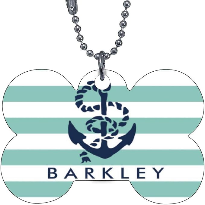 nautical dog tags