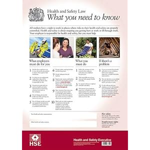 HSE A2 Health & Safety Law Poster