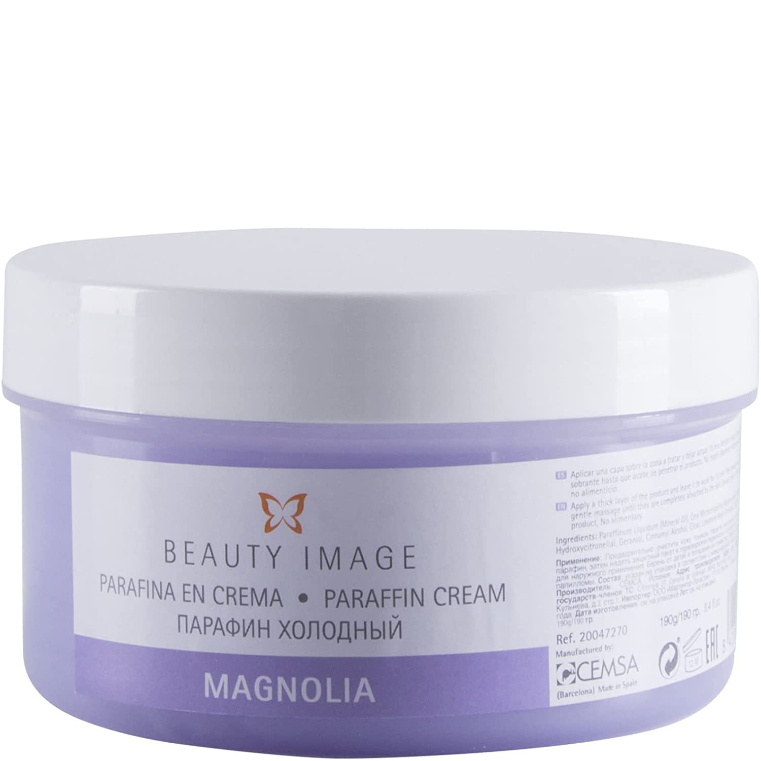 Beauty Image Magnolia Paraffin Cream, 250 ml